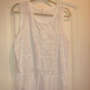 NWOT White Tank Top